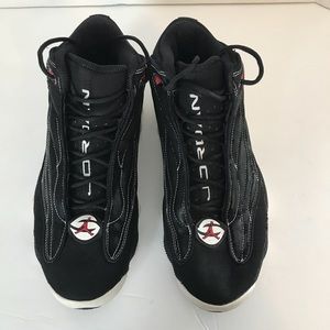 Mens Jordan Pro Strong Black White shoes